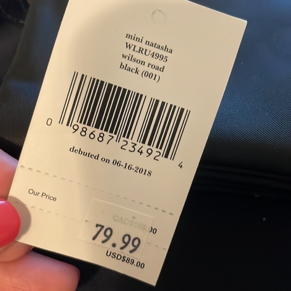 Kate Spade mini Natasha money coin purse black nwt - Picture 6 of 6